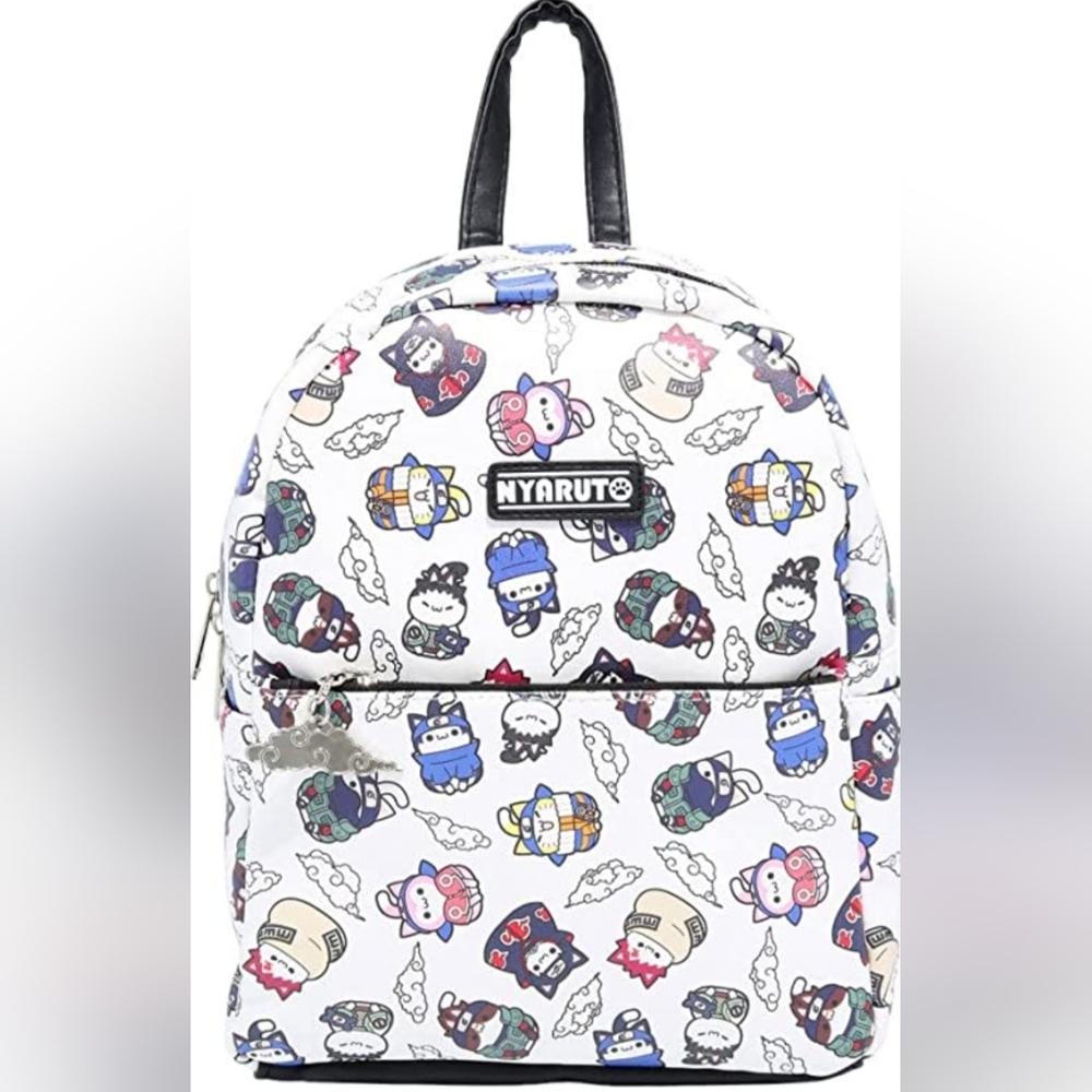 Naruto Nyaruto Shippuden Nyaruto Group Mini Backpack